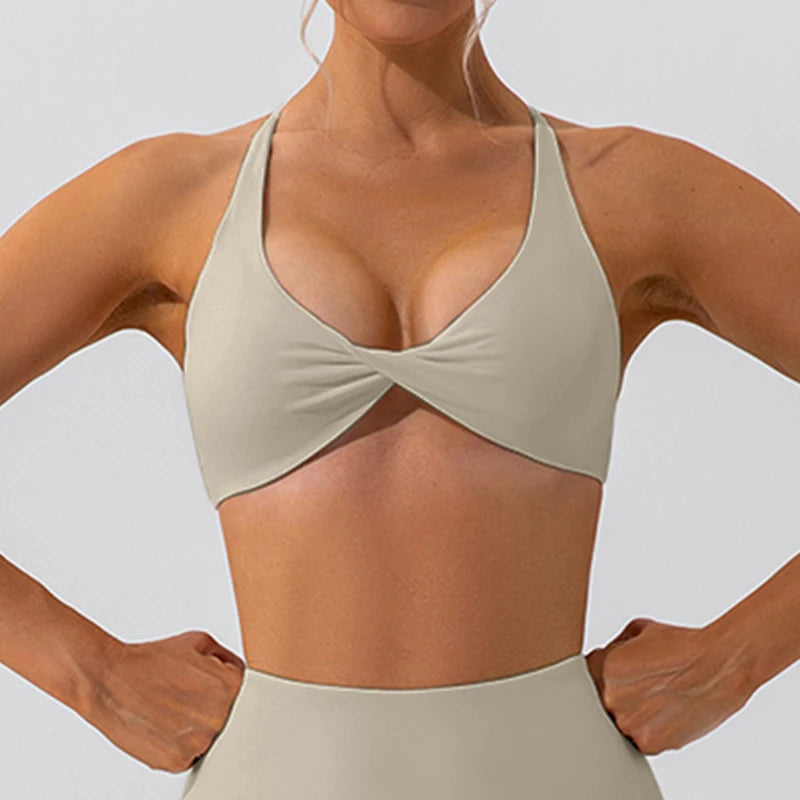 Cross-Back Sports Bra