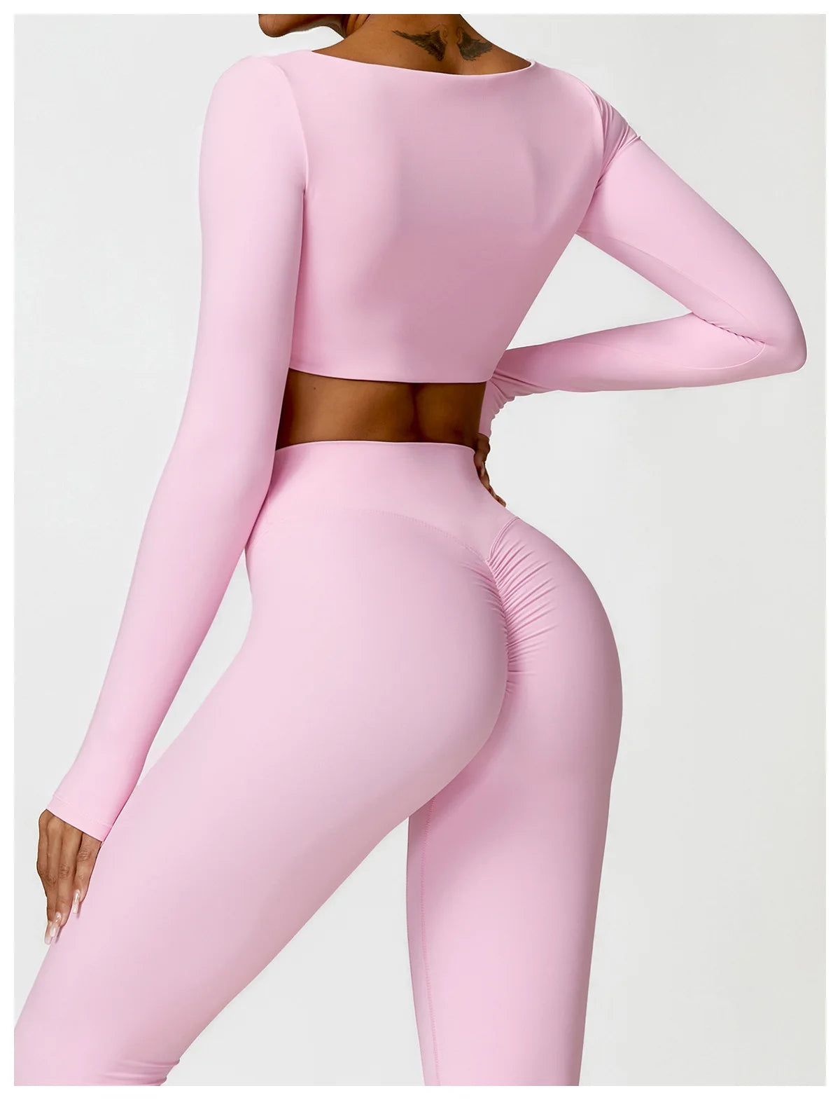 Long-Sleeve Sports Bra