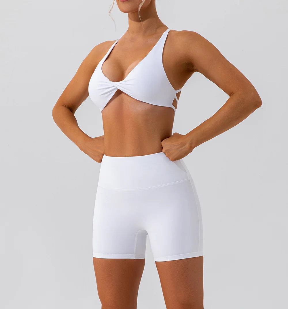 Cross-Back Sports Bra
