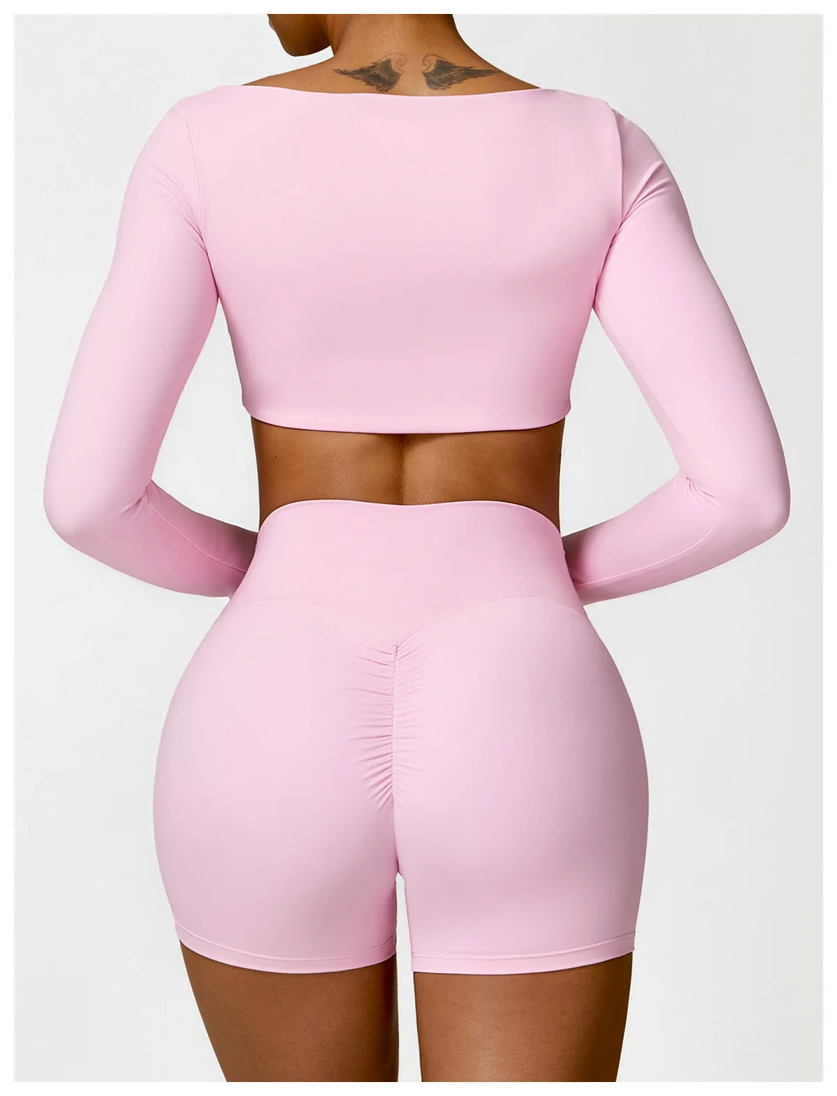 Long-Sleeve Sports Bra