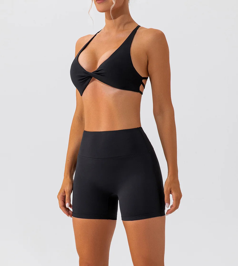 Cross-Back Sports Bra