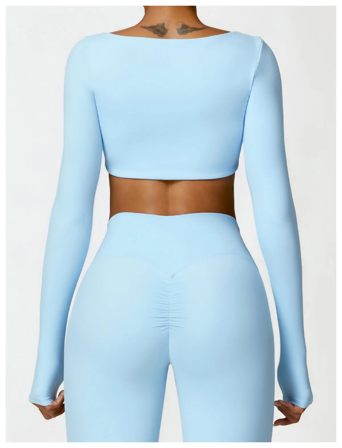 Long-Sleeve Sports Bra