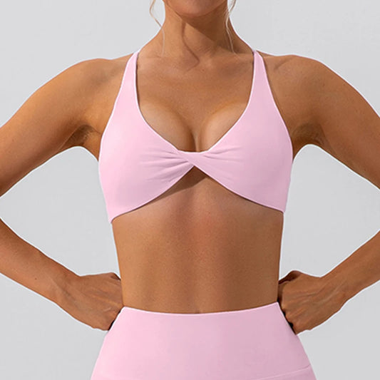 Cross-Back Sports Bra