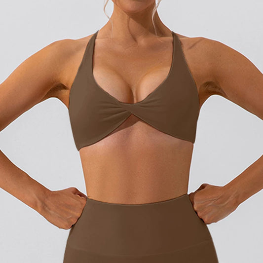 Cross-Back Sports Bra